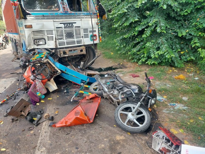 ब्रेकिंग    अयोध्या। मोरंग लदी ट्रक से कुचलकर बाइक सवार अज्ञात युवक की मौत। कोतवाली नगर के जनौरा के पास एनएच 27 पर हुआ हादसा। UP42K  2244 नंबर की बाइक से था मृतक अज्ञात युवक।