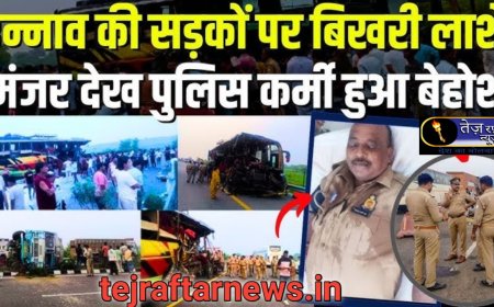 *बड़ी ख़बर*  *उन्नाव के बांगरमऊ में बड़ा हादसा*  *डंपर व मिनी ट्रक की टक्कर से लगी आग। चालक क्लीनर समेत तीन की मौत। दमकल व पुलिस ने हालात पर पाया काबू, आवागमन सामान्य हुआ। तड़के तीन बजे हुआ हादसा*