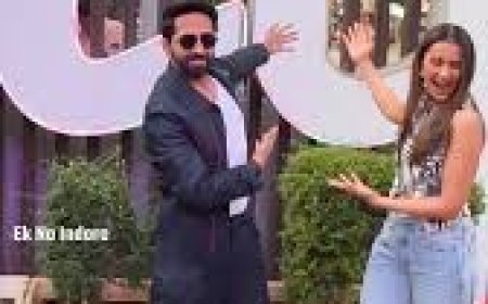 छप्पन दुकान पर घूमने दिखे बॉलीवुड सितारे  #indore #bollywood