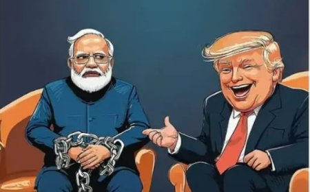 पेट काटकर जनता बचाए, मोदीशाही अमेरिका की भेंट चढ़ाए!*   *(आलेख : राजेंद्र शर्मा)*