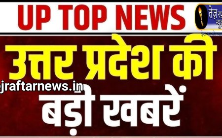 उत्तर प्रदेश की आज की मुख्य समाचार जो इस तरीके से है उत्तर प्रदेश में हर एक खबरों के साथ में आप जुड़े रहिए तेज रफ्तार news.in के साथ
