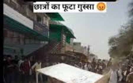 SSC GD परीक्षा रद्द होने के बाद छात्रों का गुस्सा फूट पड़ा।     लखनऊ के सुनीता सिंह सीता 
