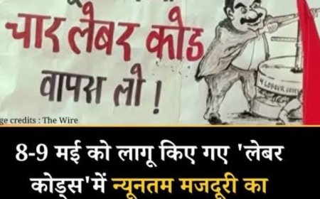 प्रकाशनार्थ*     *श्रम संहिताएं लागू : अब राज्यों के सामने क्या विकल्प हैं?*  *(आलेख : के. एन. उमेश, अनुवाद : संजय पराते)*