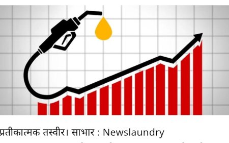 आलेख : प्रभात पटनायक, अंग्रेजी से अनुवाद : राजेंद्र शर्मा)*     पश्चिम एशिया युद्ध के चलते विश्व बाजार में तेल के दाम बढ़कर 100 डालर प्रति बैरल के भी ऊपर निकल गए हैं। भारत सरकार ने हालांकि कई राज्यों