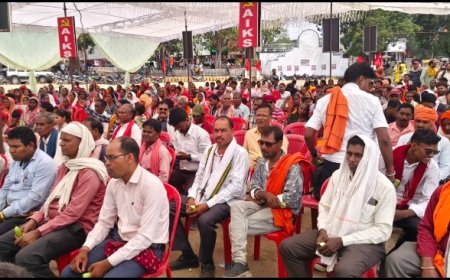 छत्तीसगढ़ किसान सभा (CGKS)*  *(अ. भा. किसान सभा - AIKS से संबद्ध)*  *जिला समिति कोरबा, छत्तीसगढ़*