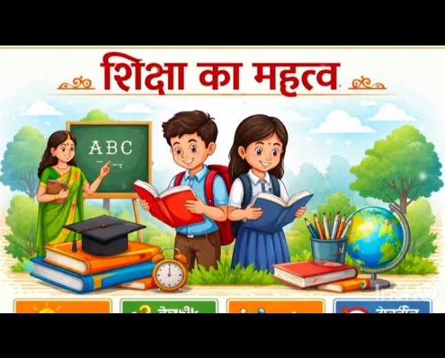 शिक्षा एक ऐसी ज्ञान है जिसको लेने के बाद लोगों को उठना बैठना और एक दूसरे का आदर भाव करना सीख जाता है