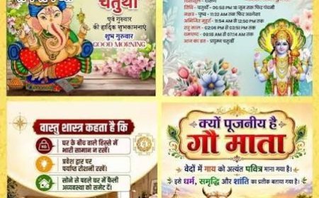 आज सुबह के मुख्य सामाचार और धर्म में होने वाले सारे खबरोंविशेष- चतुर्थी को मूली खाने से धन का नाश होता है। (ब्रह्मवैवर्त पुराण, ब्रह्म खंडः 27.29-34)* 