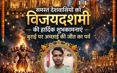 VIJAYADASHAMI (DUSSEHRA): THE ETERNAL VICTORY OF DHARMA OVER ADHARMA*  Vijayadashami is not merely a festival; it