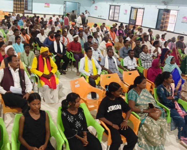 Kisan Sabha State Conference Concluded : Prashant Jha elected President, Kapil Paikra Secretary
